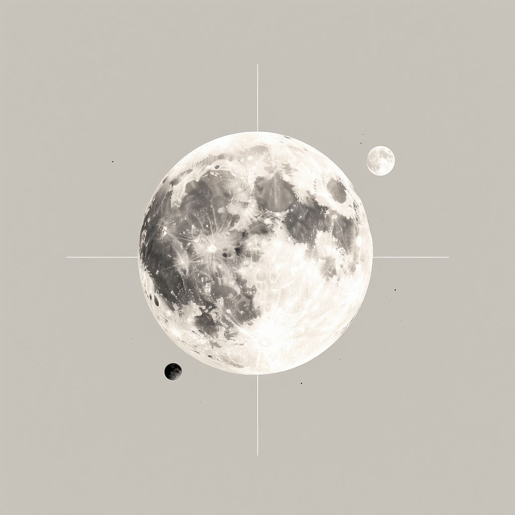 Mond und Lebensbereiche